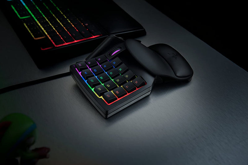 Tartarus V2 Gaming Keypad: Mecha-Membrane Key Switches - One Handed Keyboard - 32 Programmable Keys - Customizable Chroma RGB Lighting - Programmable Macros - Classic Black