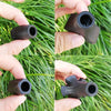 Replacement Rubber Tips Set for Trekking Pole Walking Hiking Sticks Tips Protectors