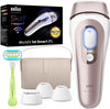 SMART IPL Long-Lasting Laser Hair Removal Device for Women & Men, Skin I·Expert, Home Hair Removal, Free App, Vanity Case, Venus Razor, 4 Smart Heads, Alternative for Laser Hair Removal, PL7387