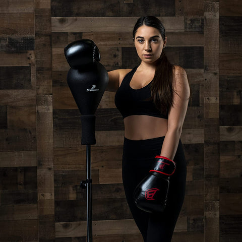 Punching Bag with Stand, Boxing Bag for Adults and Teens - Height Adjustable - Speed Bag - Great for MMA Training, Boxing Equipment, Workout Equipment, Stress Relief & Fitness