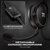 Fnatic React Gaming Headset for Esports with 53Mm Drivers, Metal Frame, Precise Stereo Sound, Broadcaster Detachable Microphone, 3.5Mm Jack [PC, PS4, PS5, Xbox ONE, Xbox Series X] [Playstation_4]