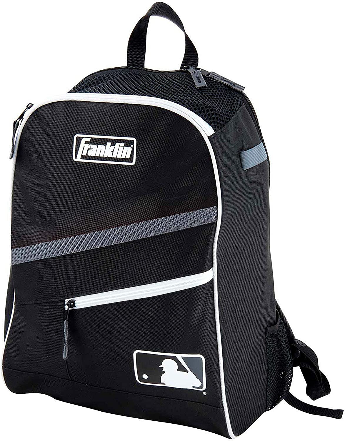 Kids MLB Baseball Batpack Bag - Youth Baseball, Softball + Teeball Backpack - Sports Equipment Bag for Kids + Toddlers - Holds (2) Teeball + Baseball Bats + Includes Fence Hook