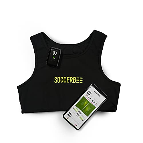 SOCCERBEE POD GPS Wearable Tracker and Vest for Soccer Players Size L