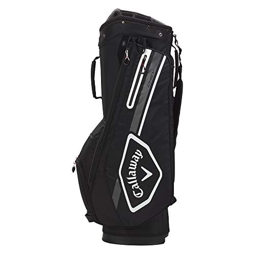 Callaway Golf 2021 Chev 14 Cart Bag , BLACK/WHITE/CHARCOAL - Biometric Sports Solutions