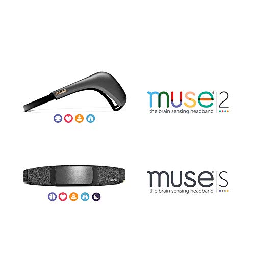 MUSE S (Gen 1): The Brain Sensing Headband - Overnight Sleep Tracker & Meditation Device - Multi Sensor Monitor with Responsive Sound Feedback Guidance from Brain Wave, Heart, Body & Breath Activity - Biometric Sports Solutions