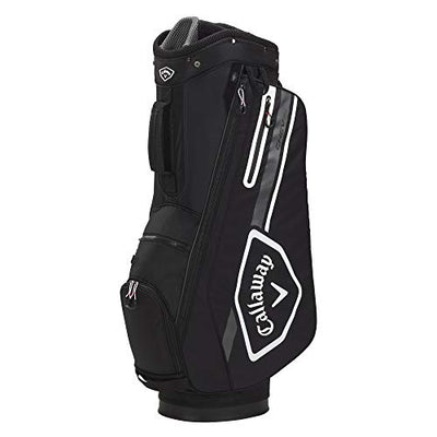 Callaway Golf 2021 Chev 14 Cart Bag , BLACK/WHITE/CHARCOAL - Biometric Sports Solutions