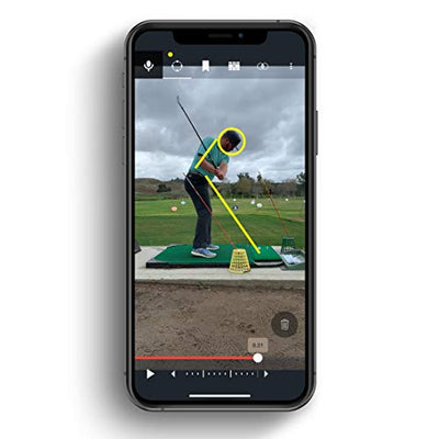 Blast Motion Golf Swing Analyzer I Captures Putting, Full Swing, with NEW Short Game and Bunker Modes I Slo-Mo Video Capture I App Enabled, iOS and Android Compatible (900-00036) - Biometric Sports Solutions