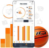 SiQ Limited Edition Smart Outdoor Basketball - Automated Shot Tracking - Improve Your Game! Connects to SiQ Basketball App - Automatically Analyzes Shot Distance, Misses, and More! (6 (28.5")) - Biometric Sports Solutions