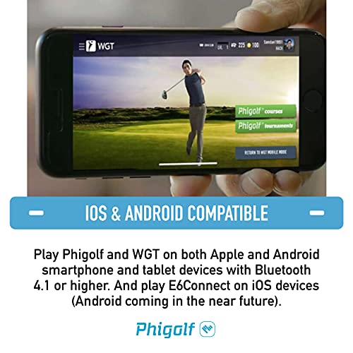 Phigolf Mobile and Home Smart Golf Game Simulator with Swing Stick - WGT Edition - Biometric Sports Solutions