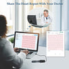 Wellue AI Heart Health Monitor, 24 Hours Holter with Free AI Analysis & PC Report, Chargeable Home Heart Recorder - Biometric Sports Solutions