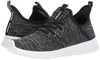 adidas Women's Cloud foam Pure Running Shoe, black/black/white, 7 Medium US - Biometric Sports Solutions