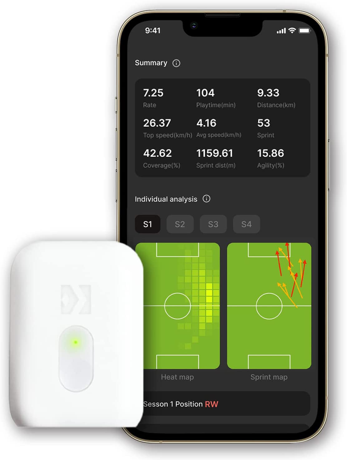 STATSports Apex Athlete Series - The Most Advanced GPS Tracker - Biometric  Sports Solutions