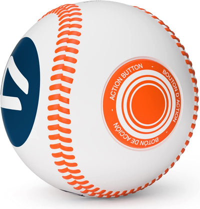 Playfinity  Gaming Baseball - Gift of the Year - Gamified Baseball - Improve Skills While Having Fun - Beat Your Score, Track Progress - Free Mobile App 6+ Games with Speed Detection