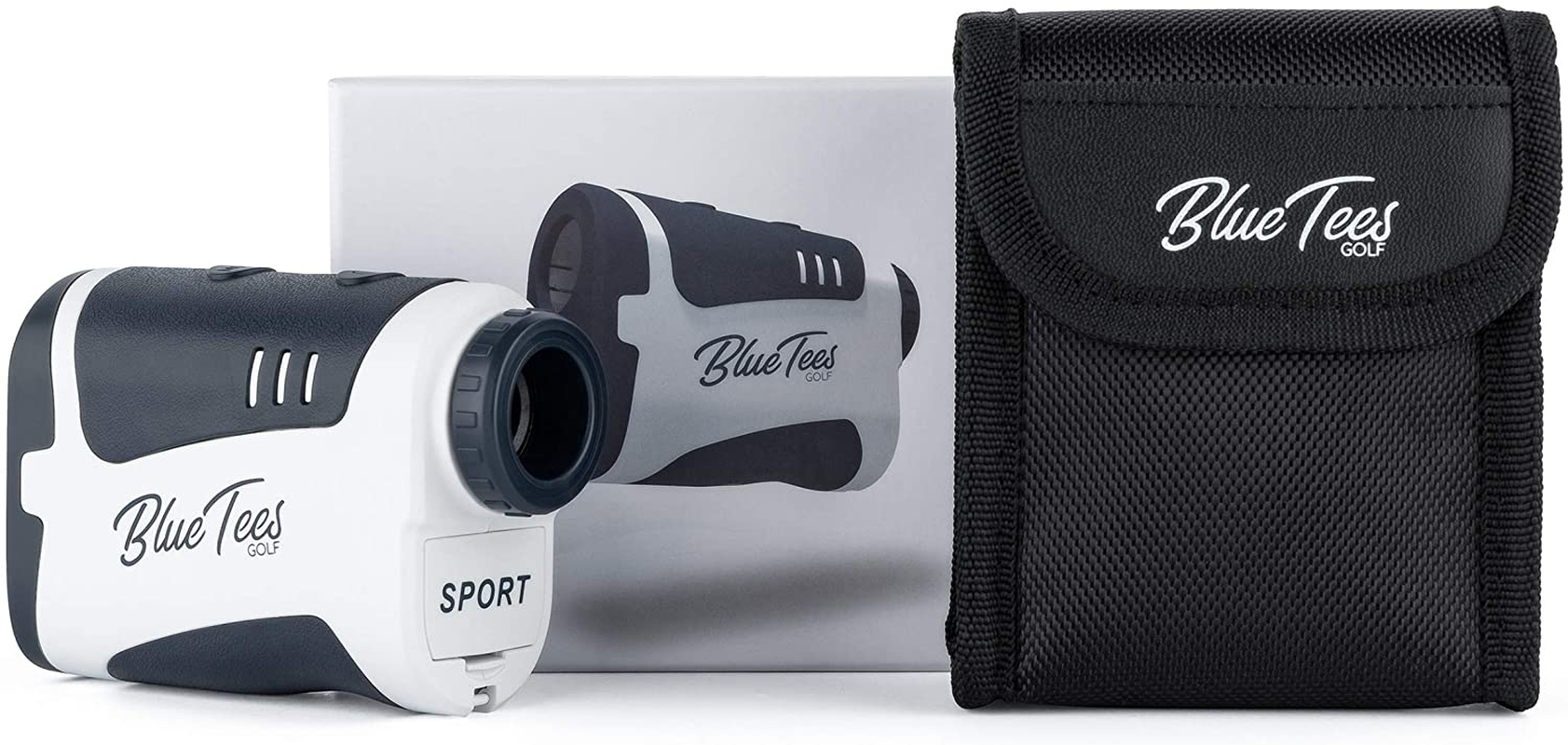 Blue Tees Golf Series 1 Sport Slope Laser Rangefinder for Golf 650 Yards Range - Slope Measurement, Flag Lock Technology with Pulse Vibration, 6X Magnification