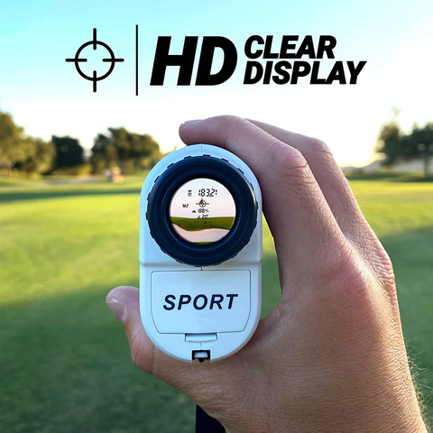 Blue Tees Golf Series 1 Sport Slope Laser Rangefinder for Golf 650 Yards Range - Slope Measurement, Flag Lock Technology with Pulse Vibration, 6X Magnification