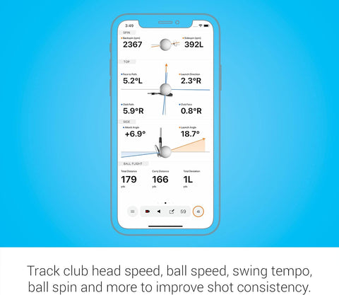 Garmin Approach R10, Portable Golf Launch Monitor, Take Your Game Home, Indoors or to the Driving Range, up to 10 Hours Battery Life with Signature Series Power Bundle