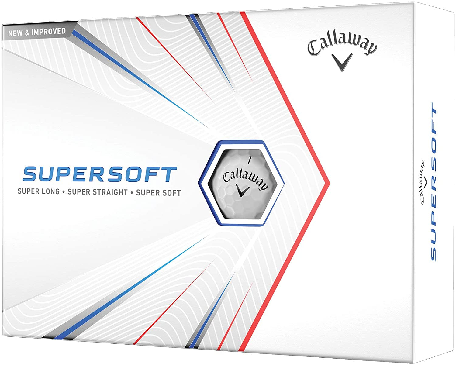 Golf 2021 Supersoft Golf Balls (One Dozen)