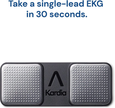 Kardiamobile 1-Lead Personal EKG Monitor – Record Ekgs at Home – Detects Afib and Irregular Arrhythmias – Instant Results in 30 Seconds – Easy to Use – Works with Most Smartphones - FSA/HSA Eligible